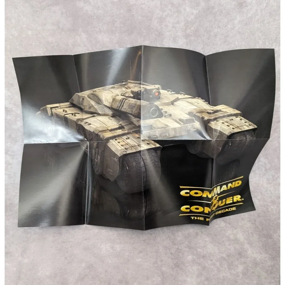 Command & Conquer: The First Decade (PC: Windows, 2006) W/Codes & Poster Manual